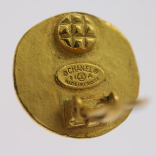 Chanel Vintage Triple cc earrings Metal