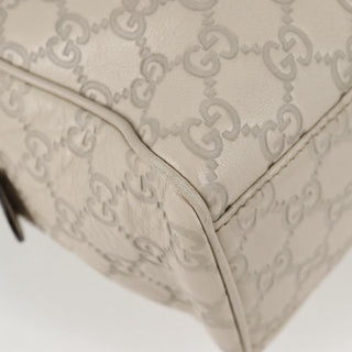 Gucci Zip Boston Bag Guccissima Leather
