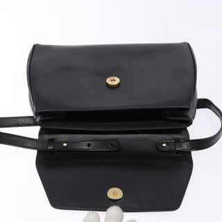 Celine Vintage Circle Logo Crossbody Bag Leather