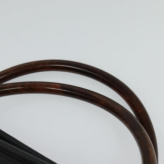 Chanel Vintage Wooden Ring Tote Caviar