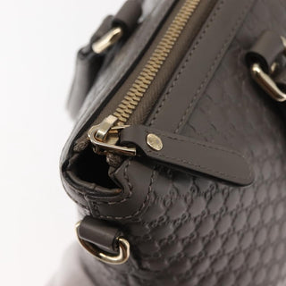 Gucci Britt Convertible Dome Satchel Microguccissima Leather