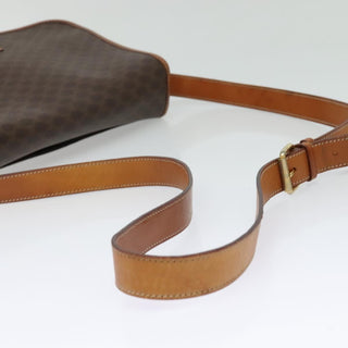 Celine Macadam Shoulder Bag PVC Leather