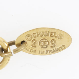 Chanel 31 Rue Cambon Plate Necklace Metal
