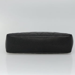 Chanel Vintage CC Lock Pocket Chain Tote Caviar