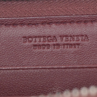 Bottega Veneta Intrecciato Long Zip  Wallet Leather