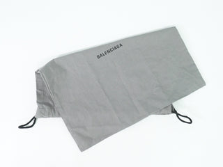 Balenciaga Logo Ville Bag Crocodile Embossed Leather