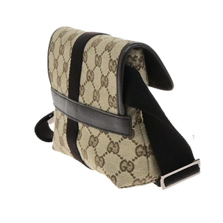 Gucci Buckle Belt Bag GG Canvas