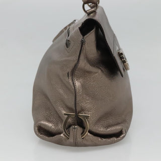 Salvatore Ferragamo Sofia Satchel Smooth Leather