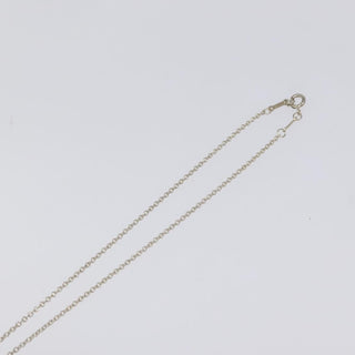 Tiffany & Co. Elsa Peretti Open Heart Pendant Necklace Sterling Silver