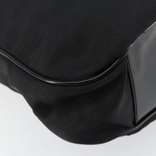 Gucci Vintage Bamboo Handle Open Hobo Nylon