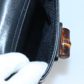 Gucci Vintage Bamboo Backpack Leather