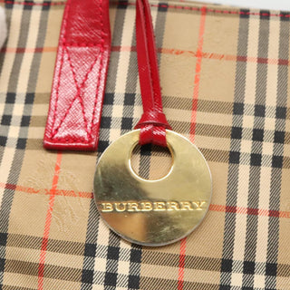 Burberry Nova Check Tote canvas check pattern