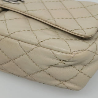 Chanel Natural Beauty Split Pocket Flap Bag Stitched Calfskin