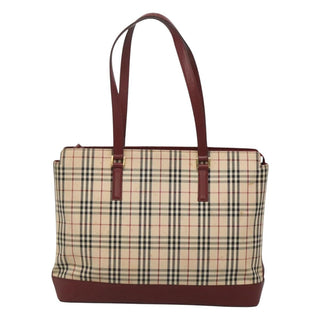 Burberry Nova Check Tote canvas check pattern