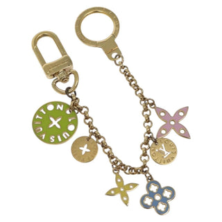 Louis Vuitton Porto Cles Looping Bag Charm and Key Holder Metal and Enamel