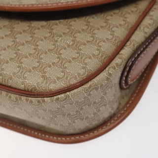 Celine Macadam Shoulder Bag PVC Leather