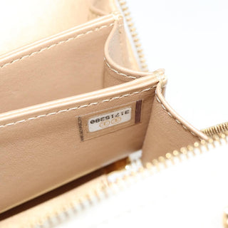 Chanel CC Zip Around Clutch with Chain Quilted Metal and Lambskin