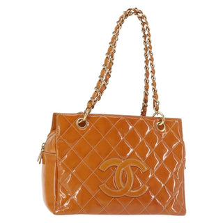 Chanel Vintage Petite Timeless Tote Quilted Patent