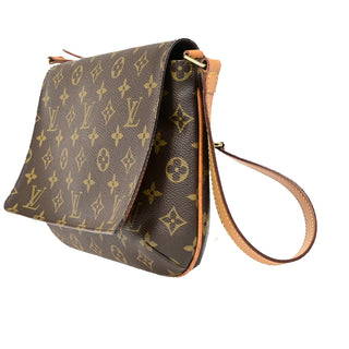 Louis Vuitton Musette Tango Handbag Monogram Canvas