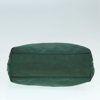 Prada Grommet Lock Flap Chain Shoulder Bag Leather