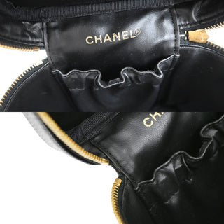 Chanel Vintage Timeless Vanity Case Caviar