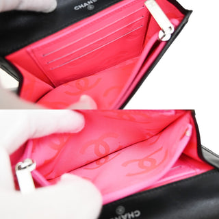 Chanel Cambon Bifold Wallet Quilted Lambskin