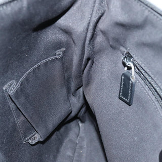 Gucci Zip Messenger Bag GG Canvas with Perforated Leather