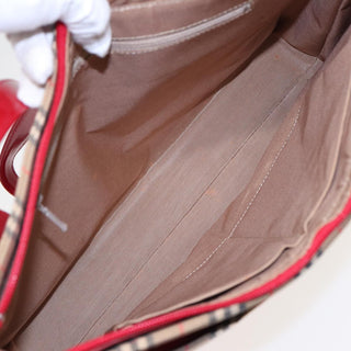 Burberry Nova Check Tote canvas check pattern