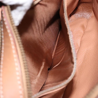 Celine Vintage Macadam Shoulder Bag Canvas and Leather