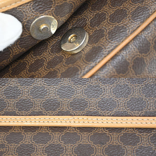 Celine Macadam Shoulder Bag PVC Leather