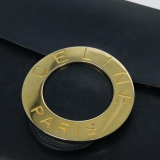 Celine Circle logo Leather