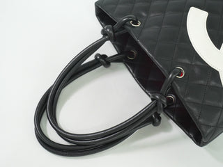 Chanel Cambon Tote Quilted Leather
