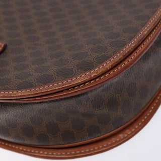 Celine Macadam Shoulder Bag PVC Leather