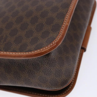 Celine Macadam Shoulder Bag PVC Leather