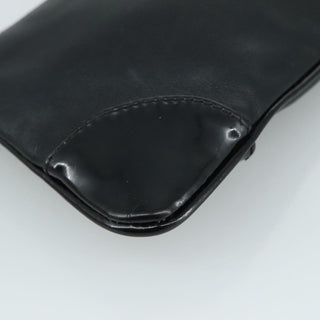 Chanel Vintage Camellia CC Wristlet Clutch Lambskin with Patent