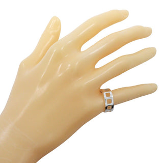 Gucci Open Square Ring Silver 925