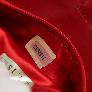 Chanel Vintage Diamond CC Tassel Clutch Quilted Satin