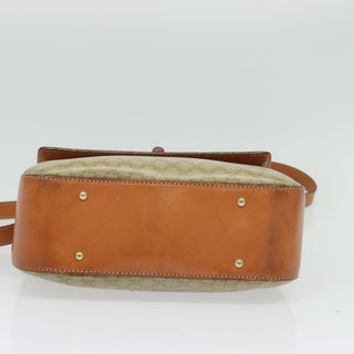 Celine Vintage Convertible Top Handle Bag Macadam Coated Canvas