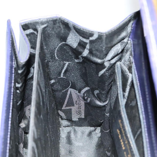 Salvatore Ferragamo Gancini Convertible Top Handle Bag Leather