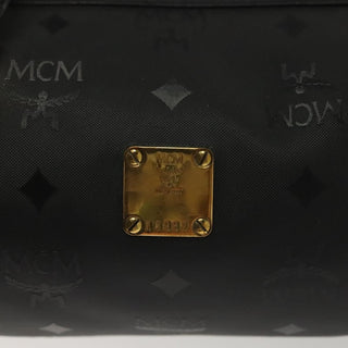 MCM Visetos logogramme Handbag Canvas and Leather
