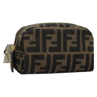 Fendi Vintage Toiletry Pouch Zucca Canvas