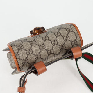Gucci Bamboo 1947 Belt Bag GG Coated Canvas