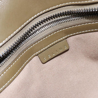 Celine Vintage Macadam Shoulder Bag Canvas