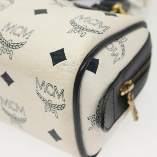 MCM Visetos logogramme Handbag Canvas and Leather