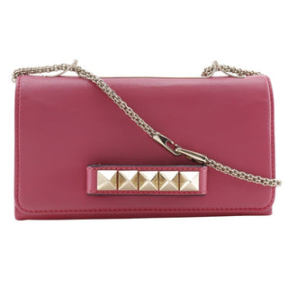 Valentino Garavani Va Va Voom Shoulder Bag Embellished Feathers and Leather
