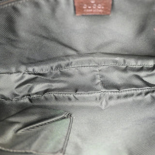 Gucci Saddle Zip Messenger Bag GG Canvas