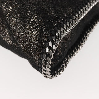 Stella McCartney Falabella Fold Over Bag Faux Suede