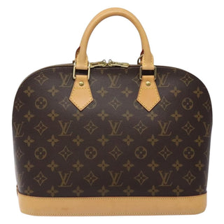 Louis Vuitton Vintage Alma Handbag Monogram Canvas