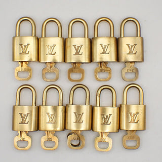 Louis Vuitton Porte Cles Cadena Bag Charm and Key Holder Metal and Enamel