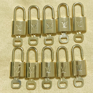 Louis Vuitton Cadenas Bag Charm Gold-plated
